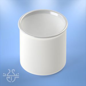 فنجان لبه دار بدون دسته